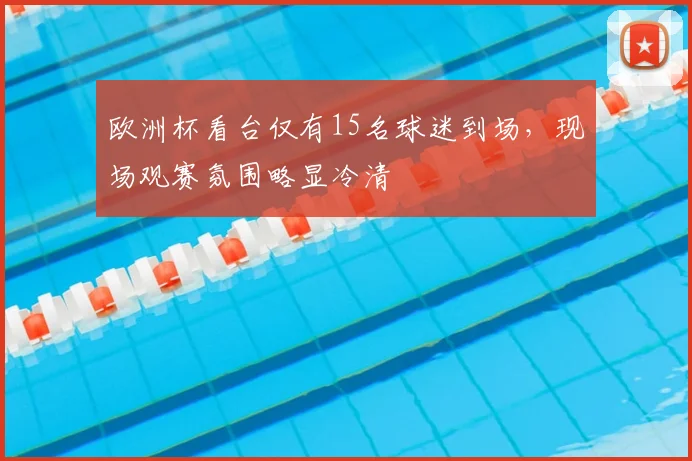 欧洲杯看台仅有15名球迷到场,现场观赛氛围略显冷清