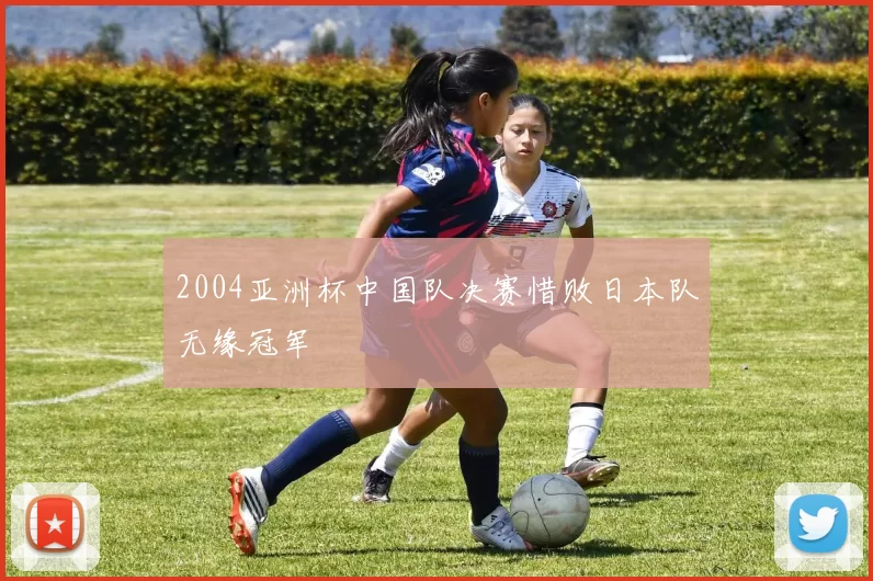 2004亚洲杯中国队决赛惜败日本队无缘冠军