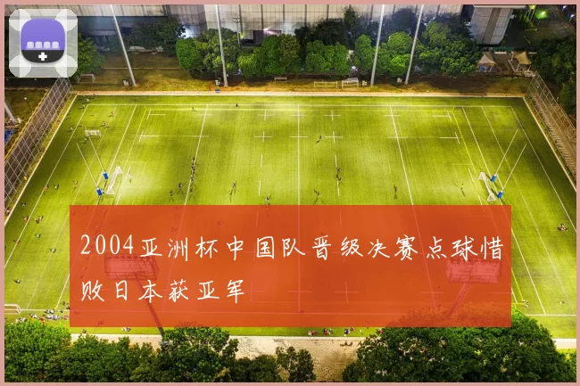 2004亚洲杯中国队晋级决赛点球惜败日本获亚军